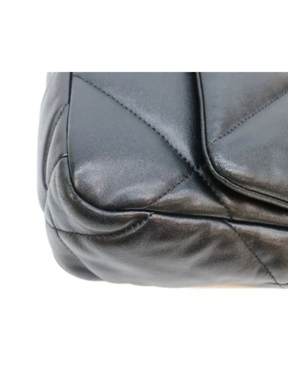Chanel Black Lamb 19 Small Shoulder